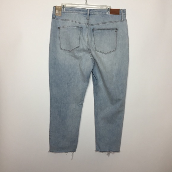 Madewell High Rise Slim Crop Boyfriend Jeans NWT - Picture 3 of 13